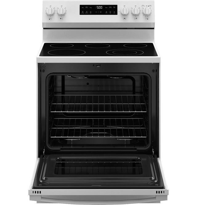 GE® 30" Free-Standing Electric Range GRF500PVWW