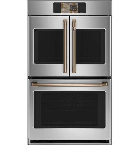 CAFÉ™ Professional Series 30" Smart Built-In Convection French-Door Double Wall Oven CTD90FP2ZS1
