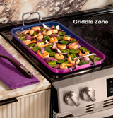 GE Profile™ ENERGY STAR® 30" Smart Slide-In Induction and Convection Range with No Preheat Air Fry and EasyWash™ Oven Tray PHS700AYFS