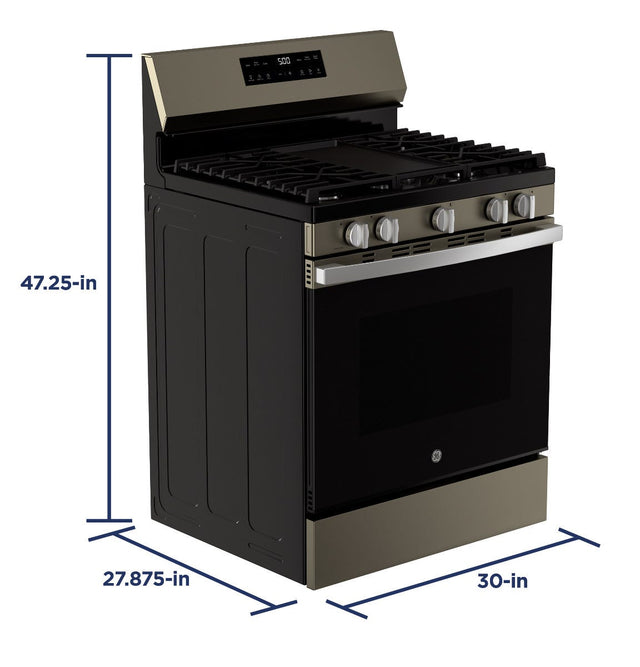 GE® 30" Free-Standing Gas Range GGF500PVES