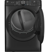 GE® 7.8 cu. ft. Capacity Smart Front Load Electric Dryer with Steam and Sanitize Cycle GFD65ESPVDS