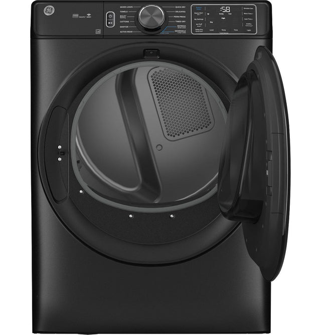 GE® 7.8 cu. ft. Capacity Smart Front Load Electric Dryer with Steam and Sanitize Cycle GFD65ESPVDS