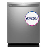 GE Profile™ Fingerprint Resistant Top Control with Stainless Steel Interior Dishwasher with Microban™ Antimicrobial Protection with Sanitize Cycle PDT715SYVFS