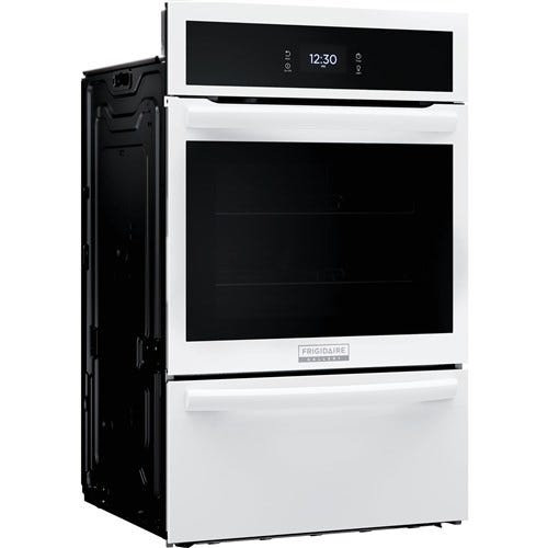 Frigidaire 24" Single Gas Wall Oven with Air Fry - White GCWG2438AW