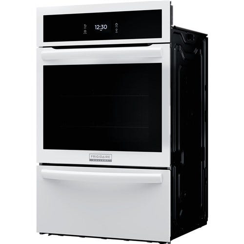 Frigidaire 24" Single Gas Wall Oven with Air Fry - White GCWG2438AW