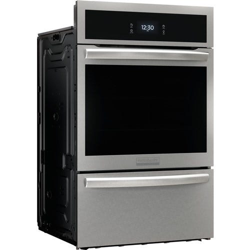 Frigidaire 24" Single Gas Wall Oven with Air Fry - Stainless GCWG2438AF