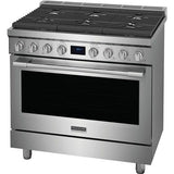 Frigidaire 36" Dual-Fuel Freestanding Range - Stainless Steel PCFD3668AF