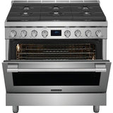 Frigidaire 36" Dual-Fuel Freestanding Range - Stainless Steel PCFD3668AF