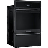 Frigidaire 24" Single Gas Wall Oven with Air Fry - Black GCWG2438AB