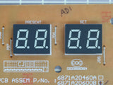 LG Dehumidifier Display PWB (PCB) 6871A20600B