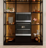 CAFÉ™ 30" Duo Smart Single Wall Oven in Platinum Glass CTS92DM2ZS5