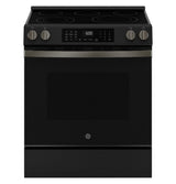 GE® 30" Slide-In Electric Convection Range with No Preheat Air Fry GRS600AVDS