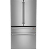 Café ENERGY STAR 29 Cu. Ft. Smart 4-Door French-Door Refrigerator CGE29DP2TS1-Stainless Steel