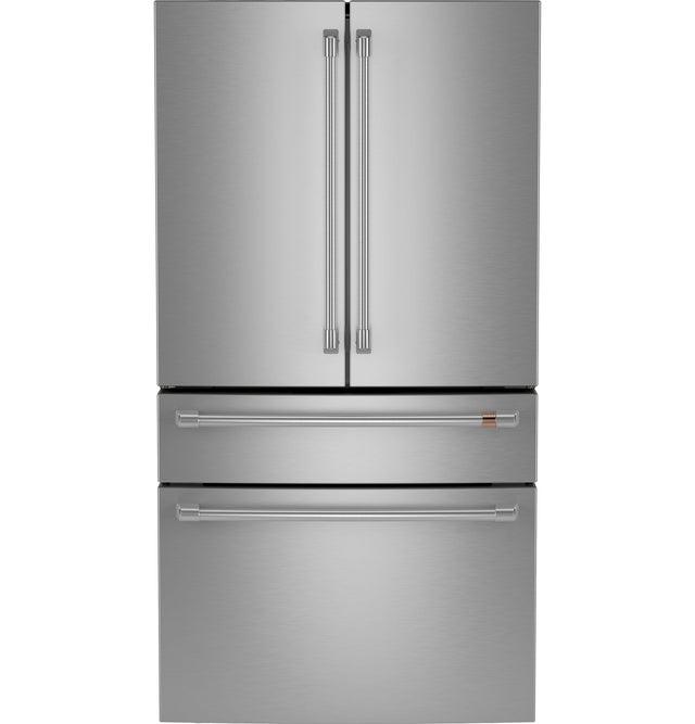 Café ENERGY STAR 29 Cu. Ft. Smart 4-Door French-Door Refrigerator CGE29DP2TS1-Stainless Steel