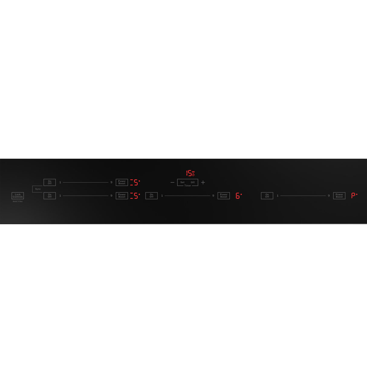 GE Profile™ ENERGY STAR® 30" Built-In Touch Control Induction Cooktop PHP6030DWBB