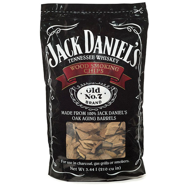 Big Green Egg Dried Jack Daniels Whisky Flavor Smoking Chips (180ci/2.9L) BGE-017499