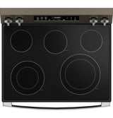 GE® 30" Free-Standing Electric Convection Range with No Preheat Air Fry GRF600AVES