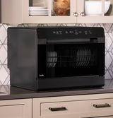 GE Profile™ ENERGY STAR® Smart Compact Dishwasher for Countertop or Built-In PZF560HGWBB