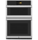 GE Profile™ 30 in. Combination Double Wall Oven with Convection, Air Fry, Steam, Sous Vide, and Advantium® Technology PT9900SWSS