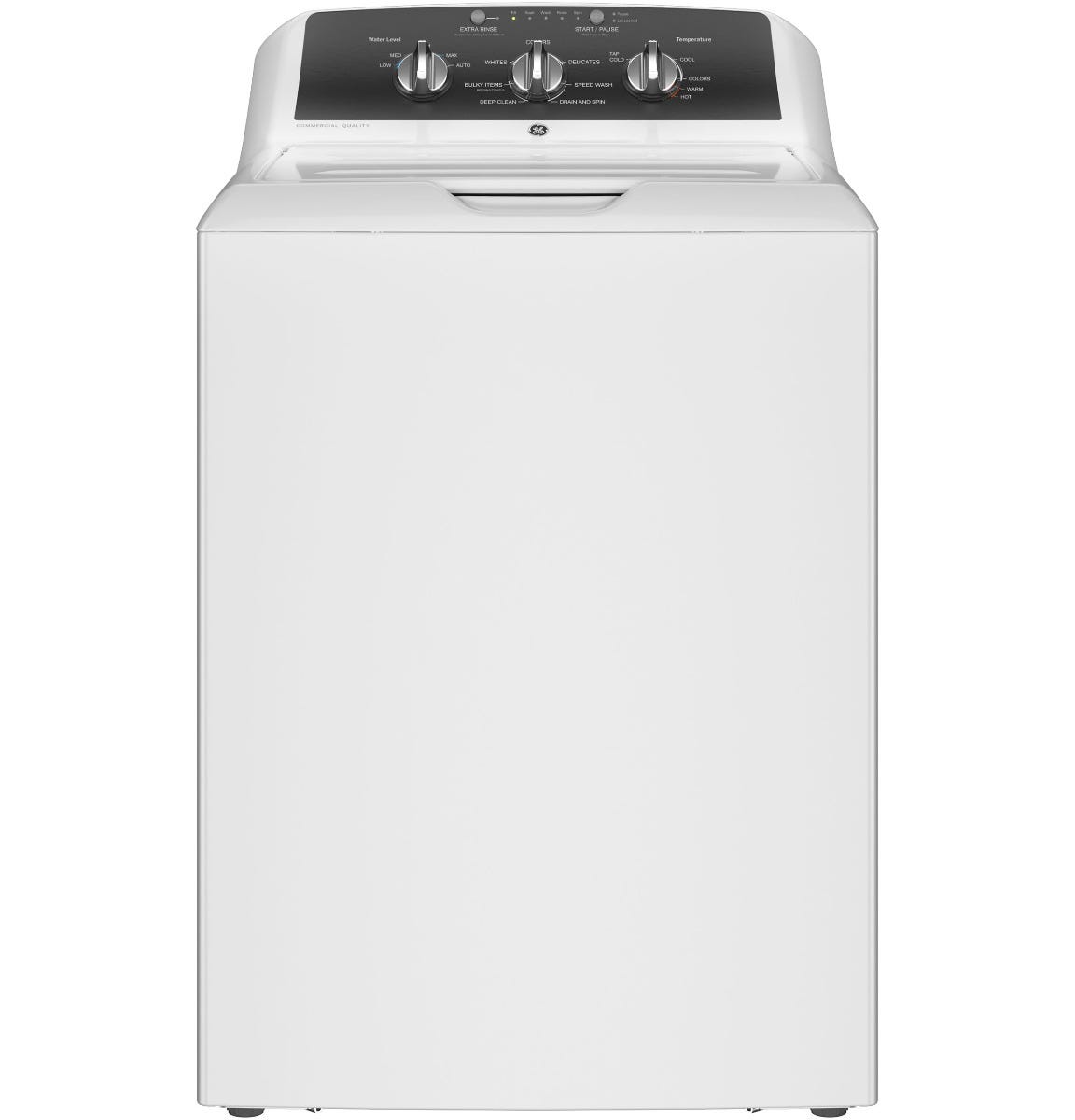 GE 4.3 cu. ft. Capacity Washer with Stainless Steel Basket,5-yr Limited Warranty GTW525ACWWB