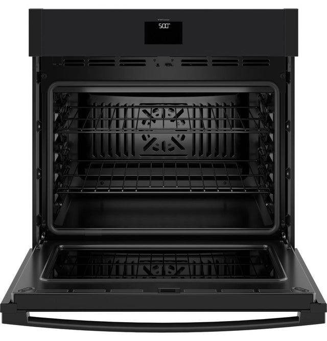 GE® 30" Smart Built-In Self-Clean Convection Single Wall Oven with No Preheat Air Fry JTS5000DVBB