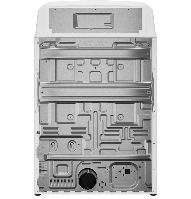 GE 6.2 cu. ft. Capacity Electric Dryer with Up To 120 ft. Venting and Shallow Depth GTX38EASWWS