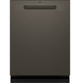 GE Fingerprint Resistant Top Control with Stainless Steel Interior Dishwasher with Sanitize Cycle GDP670SMVES-Slate