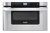 Sharp 24 IN. 1.2 CU. FT. 1000W Stainless Steel Microwave Drawer Oven KB6524PSY