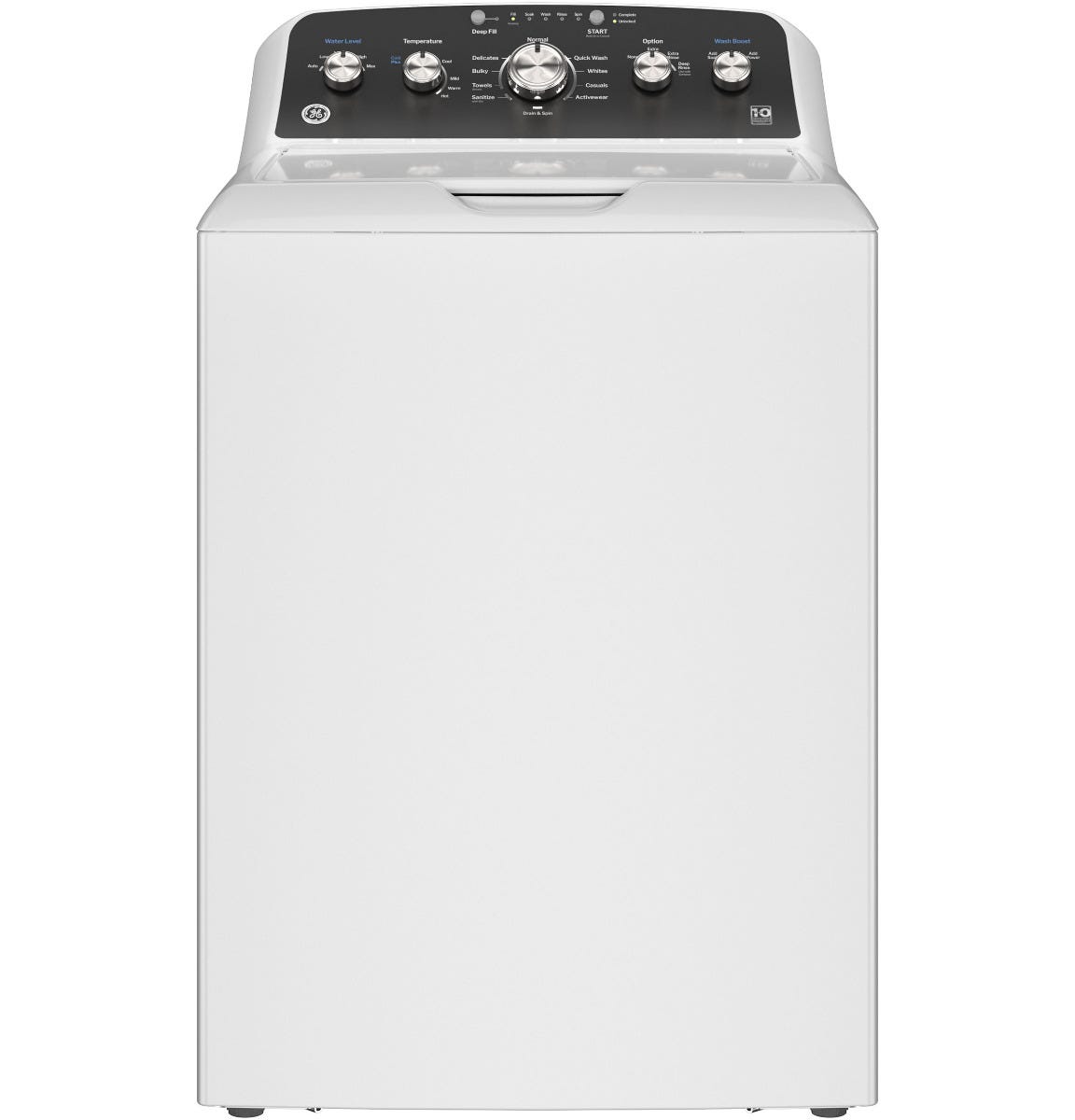GE 4.5 cu. ft. Capacity Washer with Stainless Steel Basket, Cold Plus and Wash Boost GTW485ASWWB