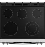 GE® 30" Slide-In Electric Range GRS500PVSS