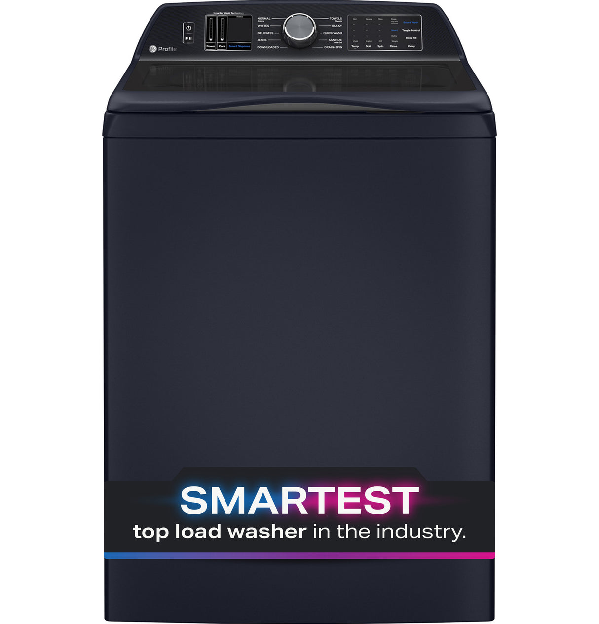 GE Profile™ ENERGY STAR® 5.3 cu. ft. Capacity Washer with Smarter Wash Technology and Adaptive SmartDispense PTW805BPWRS