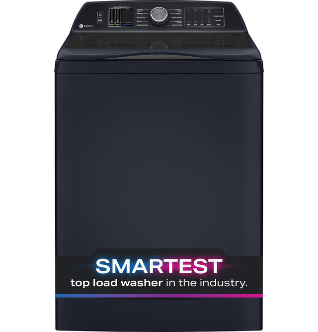 GE Profile™ ENERGY STAR® 5.3 cu. ft. Capacity Washer with Smarter Wash Technology and Adaptive SmartDispense PTW805BPWRS