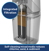 GE® Smart Water Softener 30,000 Grain Capacity with Integrated Filtration GXMD30W