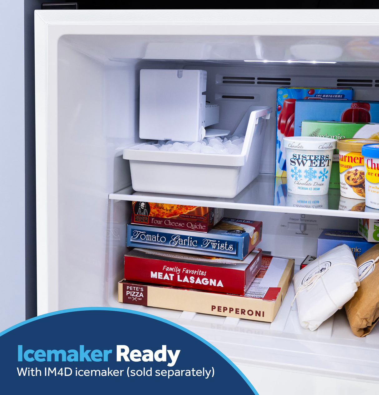 GE 19 Cu. Ft. Garage Ready Top-Freezer Refrigerator GPS19KGZWW