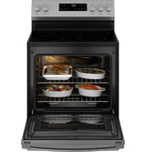 GE® ENERGY STAR® 30" Free-Standing Electric Range with Crisp Mode GRF500SVSS