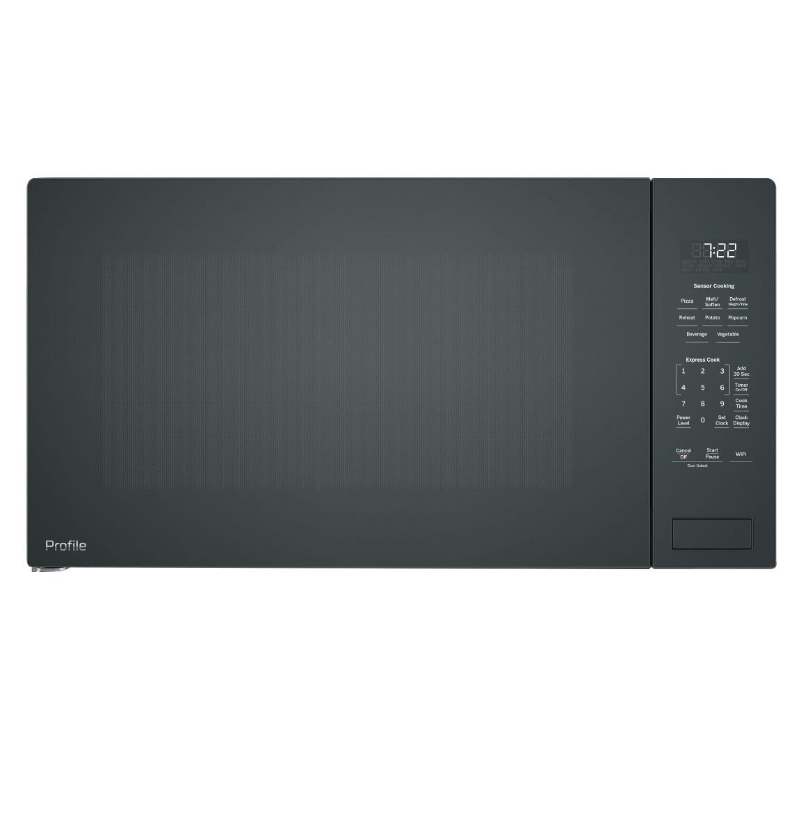GE Profile™ 2.2 Cu. Ft. Built-In Sensor Microwave Oven PCWK22U1WBB ...