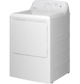 Hotpoint 6.2 cu. ft. Capacity Gas Dryer with Up To 120 ft. Venting and Shallow Depth HTX26GASWWW