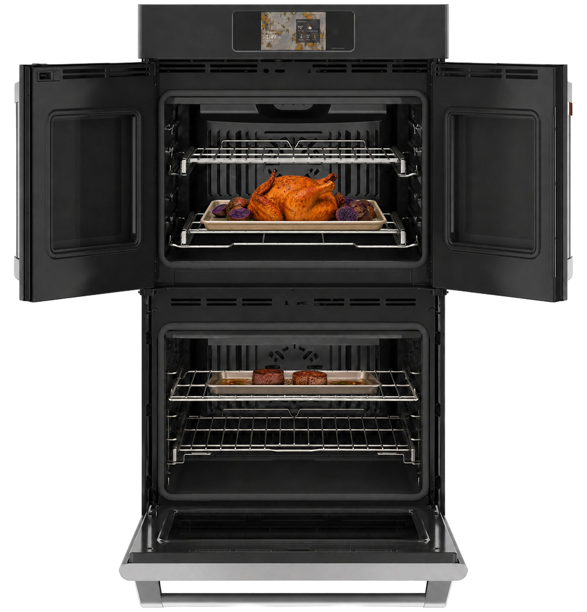 CAFÉ™ Professional Series 30" Smart Built-In Convection French-Door Double Wall Oven CTD90FP3ZD1