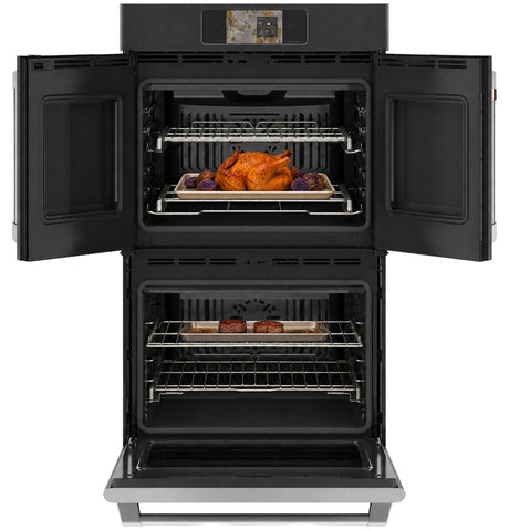 CAFÉ™ Professional Series 30" Smart Built-In Convection French-Door Double Wall Oven CTD90FP3ZD1