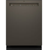 GE Front Control with Stainless Steel Interior Dishwasher with Sanitize Cycle GDF650SMVES-Slate