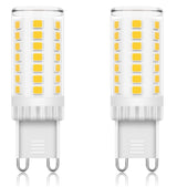 G9 LED Bulb Warm White 3000K, 2 Pack