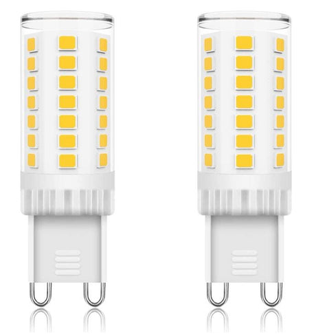 G9 LED Bulb Warm White 3000K, 2 Pack