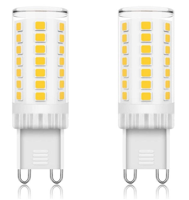 G9 LED Bulb Warm White 3000K, 2 Pack