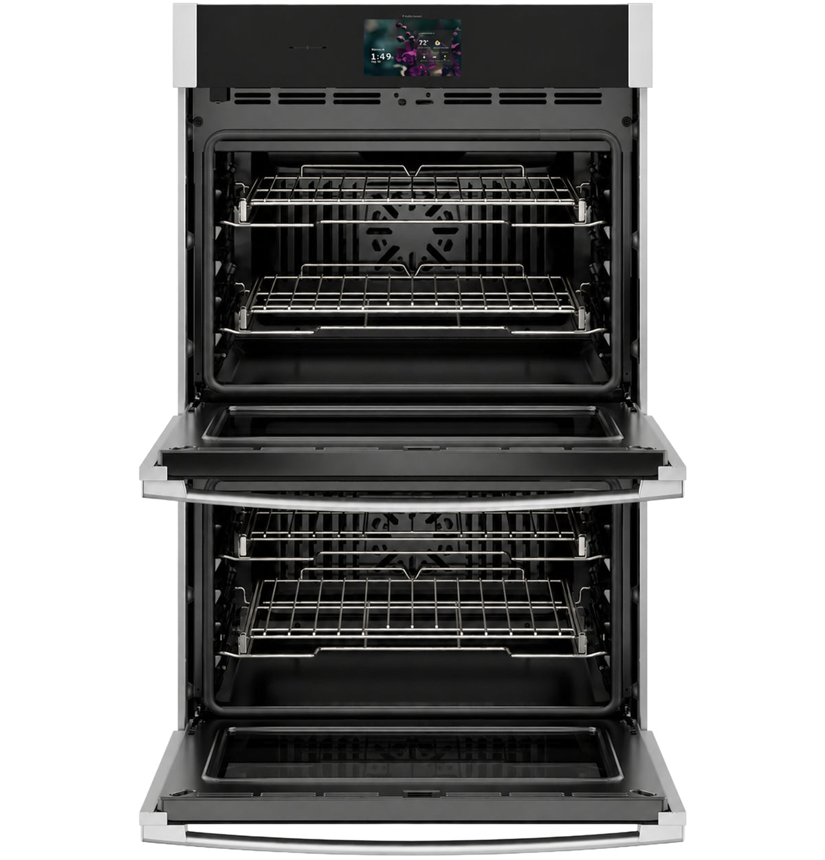 GE Profile™ 30" Smart Built-In Convection Double Wall Oven with In-Oven Camera and No Preheat Air Fry PTD9000SZSS