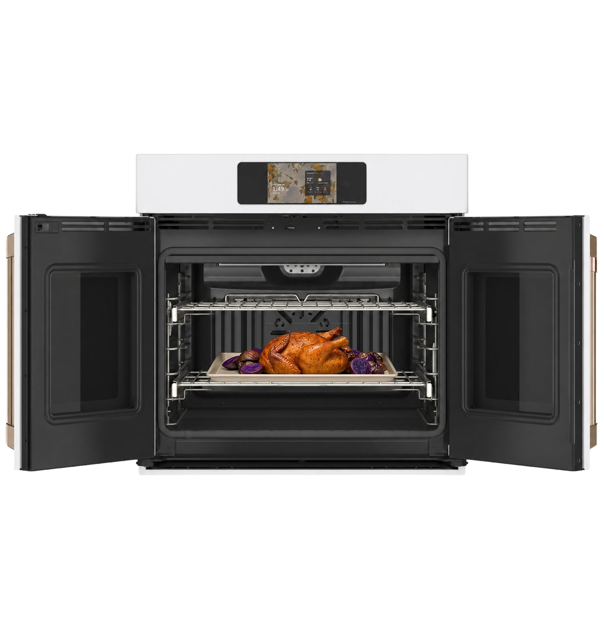 CAFÉ™ Professional Series 30" Smart Built-In Convection French-Door Single Wall Oven CTS90FP4ZW2