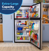 GE 19 Cu. Ft. Garage Ready Top-Freezer Refrigerator GPS19KYZFS