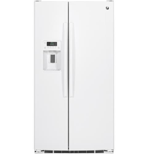 GE® ENERGY STAR® 25.4 Cu. Ft. Side-By-Side Refrigerator GSE25GGHWW