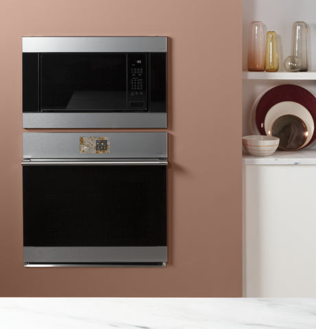 CAFÉ™ 30" Smart Single Wall Oven with Convection in Platinum Glass CTS70DM2ZS5