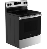 GE® 30" Free-Standing Electric Range GRF400PVSS