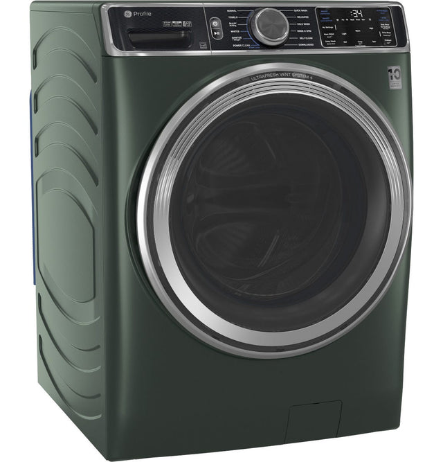 GE Profile™ 5.5 cu. ft. Capacity Smart Front Load ENERGY STAR® Steam Washer with UltraFresh Vent System Plus and Smart Wash + Rinse PFW955SPWGN